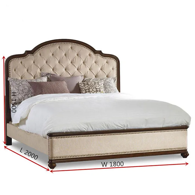 New Style Beds Furniture Simple Double Bed