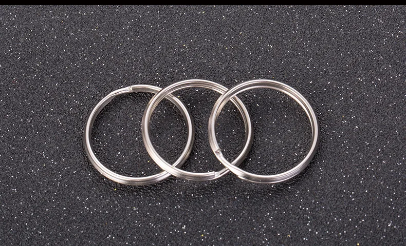 1.5*25mm Durable Round Argolla Keyring High Quality Hardware Llavero