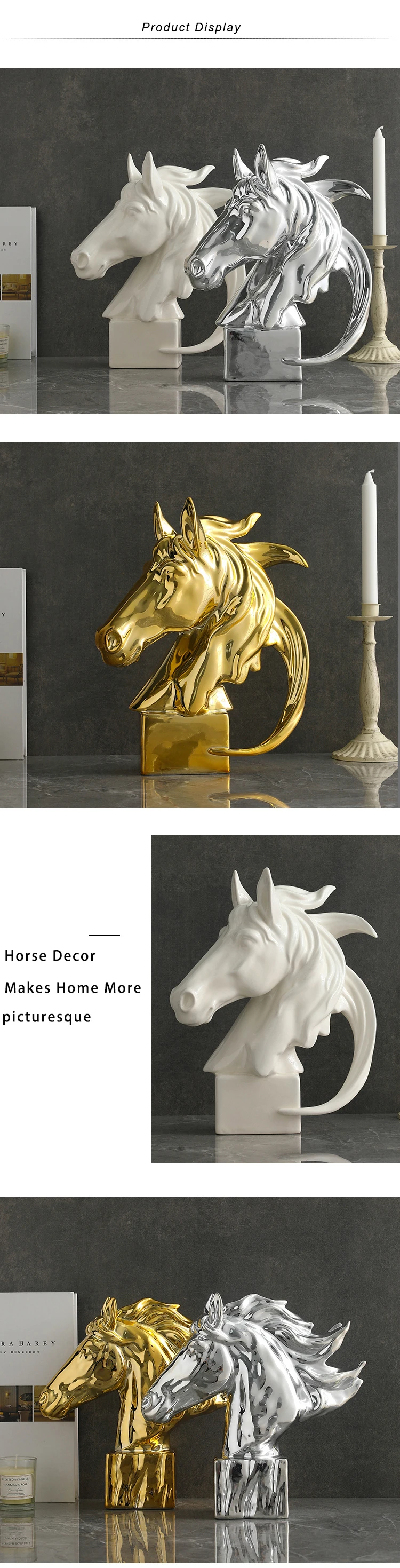 Popular Design Horse Head Wall Hanging Decoration Ceramic Wall Decor Buy Horse Wall Hangind Decor Wall Hanging Decoration Ceramic Decor Product On Alibaba Com