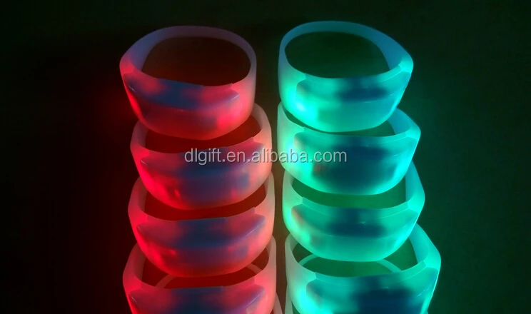 party wristbands ltd printing Silicon Light Controlled Flashing Remote Rgb Led Colors party wristbands ltd printing Silicon Light Controlled Flashing Remote Rgb Led Colors