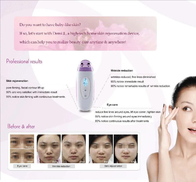 rf anti wrinkle machine for home use