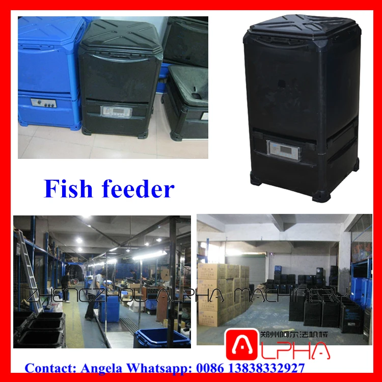 Automatic Feeder For Fish Automatic Pond Fish Feeder Fish Farm Feeder