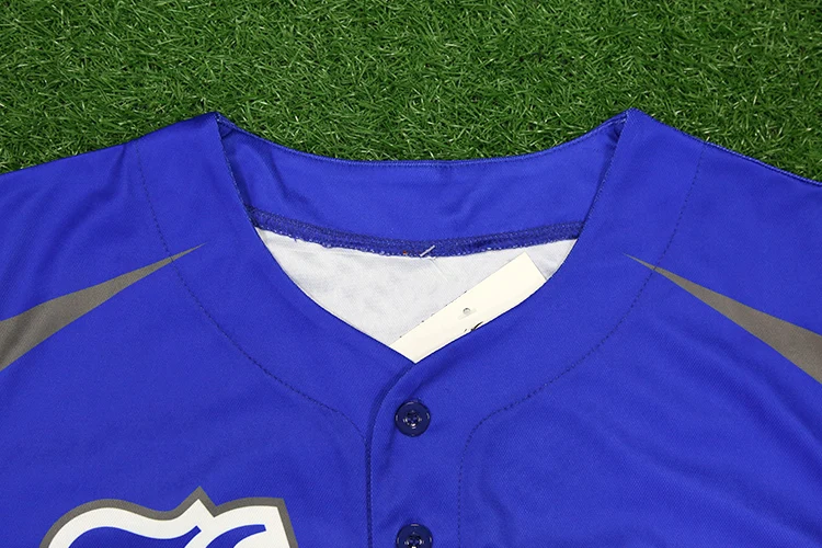 Healong Sportswear Blank Baseball Jerseys Wholesale Clothing Sublimated
