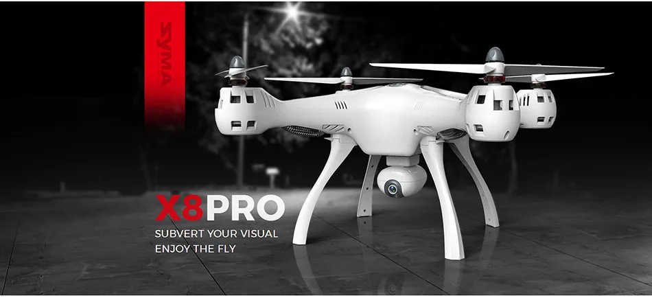 Original Syma X8pro Fpv Drone With Full Hd Camera And Gps Tracker Wifi