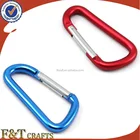 outdoor sport custom laser engraved aluminum wholesale carabiner
