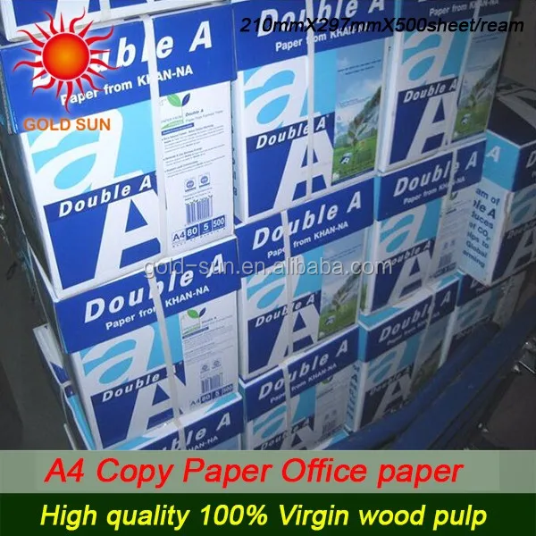 Cheap A4 Copy Paper 80gsm Double A White Office Printing Paper Buy