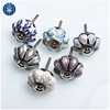 China Manufacturer New Design Hand Painted Ceramic Furniture Knobs