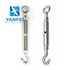 Mini tube stainless steel 304 aisi316 marine grade closed open body swage eye and hook turnbuckle