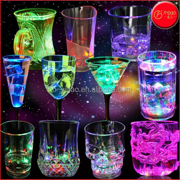 Hot Sale Led Flashing Cup,Light Up Glowing Led Plastic Cup,Bar ...