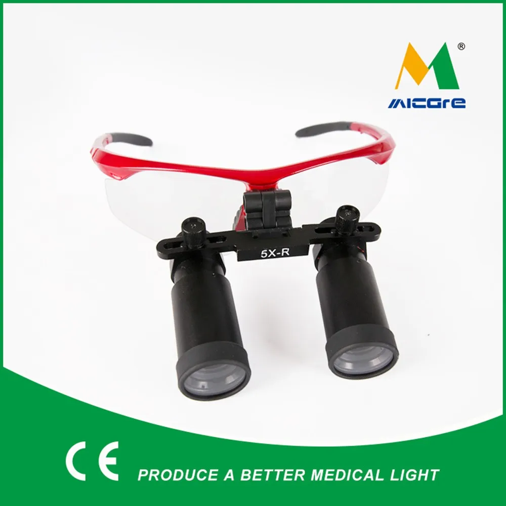 Neurosurgery 5.0x Surgical Magnifying Optical Glasses Magnifier Loupes