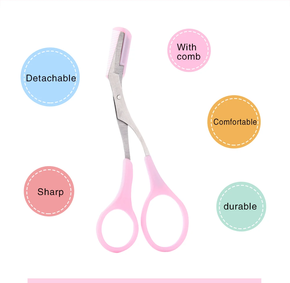 Eyebrow Trimmer Scissors With Comb Remover Makeup Tools Hair Removal Grooming Shaping Shaver Trimmer Eyelash Hair Clips.jpg