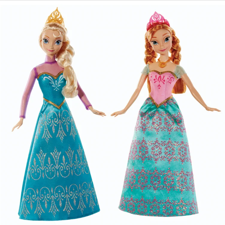 elsa and anna barbie dolls
