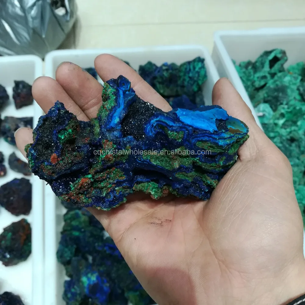 Natural Blue Copper Specimen Malachite And Blue Copper Specimen Buy