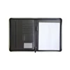 Office gift pu file folder stationery school suppliers portfolio with zipper closure