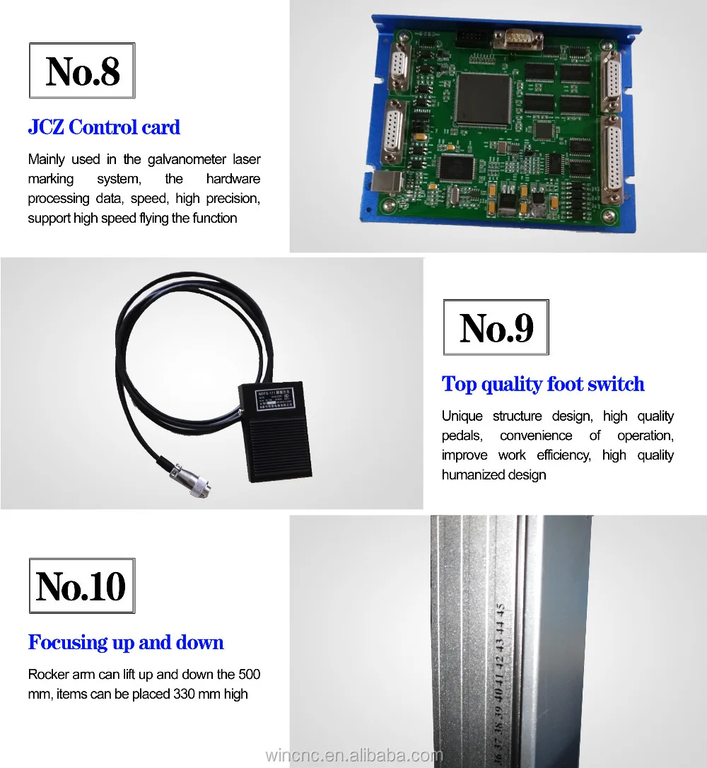 Portable mini laser marker 10W 20W 30W 50W fiber laser marking machine low price