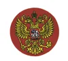 Factory Double eagle Embroidered Logo Patches ,Iron on Embroidery Patch Embroidery Patch Embroidery badge sew on for clothing