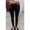 D&S factory dropshipping bulk wholesale jeans dropshipping heat transfer designs sequin jeans black skinny jeans