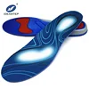 Ideastep hotselling custom logo best comfort shock absorbing gel field pain relief sport cushioning pu shoe insole