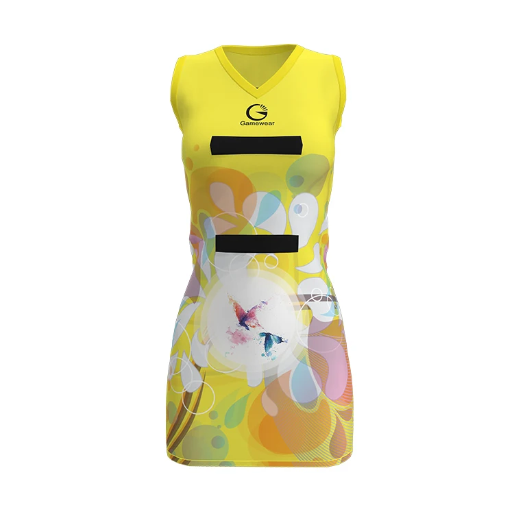 Cheap Custom Sublimated Netball Uniforms Design Girls Sexy Netball