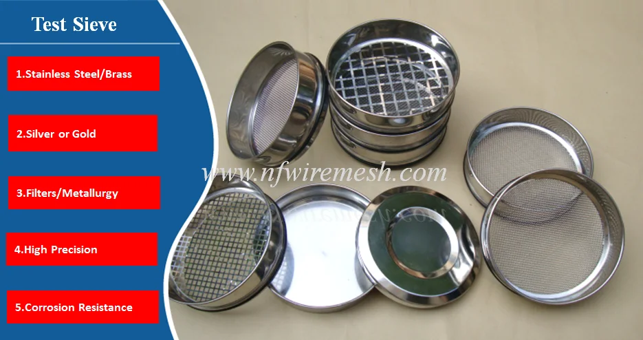 Perforated Metal Sheets 200 Micron Mesh Soil Testing Sieve Plates/ 0 ...