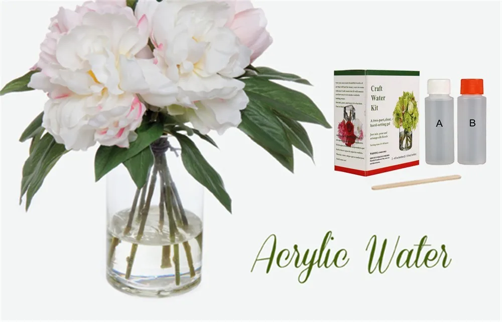 Craft Acrylic Water Kit For Artificial Flower Buy Artificial Water For Crafts,Flowers In