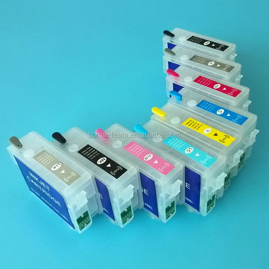 T1571-t1579 Refillable Ink Cartridge For Epson Stylus R3000 Inkjet ...