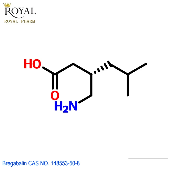 
Pregabalin cas no. 148553-50-8 