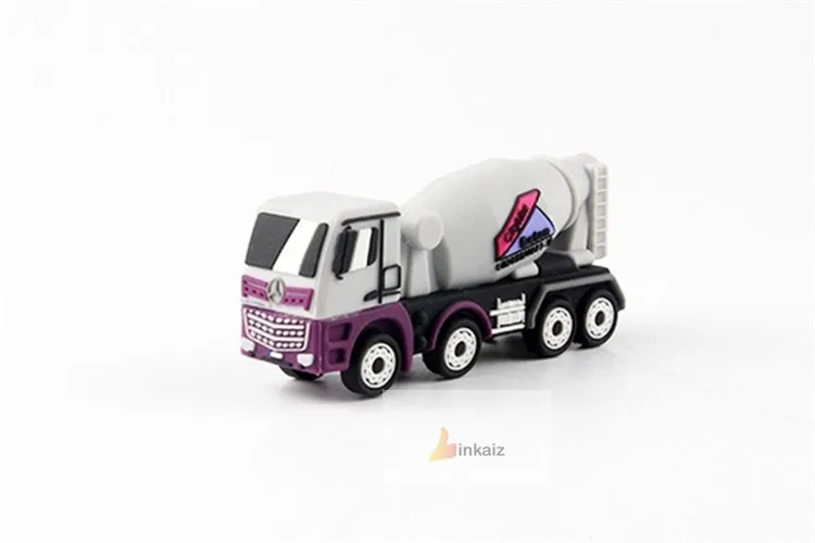 concrete mixer truck shape usb stick soft pvc dump shape usb flash drive - ANKUX.COM