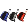 Bowling bag bowling double bag - Brunswick bowling double bag with big & colored wheels
