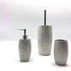 Shiny Silver Electroplate Glaze Ceramic Bathroom Accessories