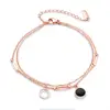 316L Stainless steel uk astrology anklets ankle bangle jewelry