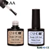 2018 CNHIDS Top Quality Nail Gel Top Coat Top it off + Base Coat Foundation for UV Gel Polish Best on alibaba 10ml