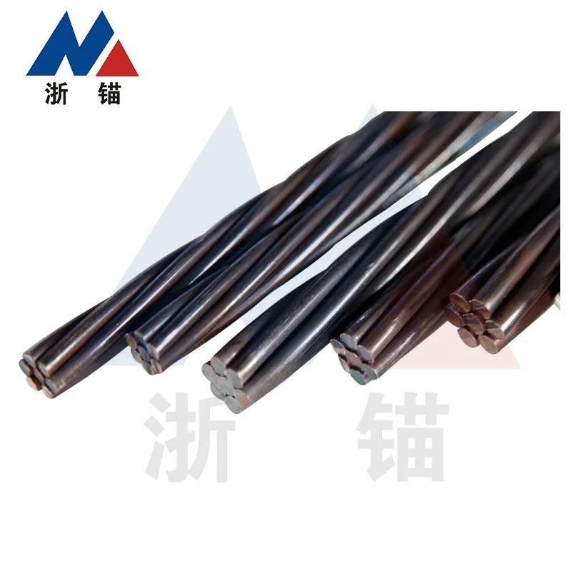 Post Tensioning ASTM a416 Steel Strand 12.7mm PC Strand 1*7 Steel Wires