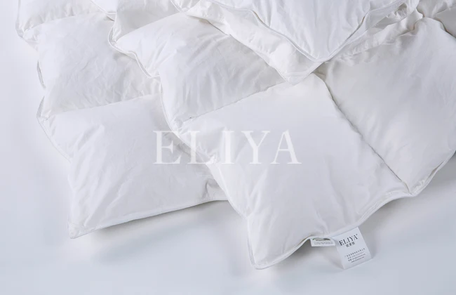 ELIYA Hotel Single Bed Luxurious Comforter Sets Filling Down Feather Duvet