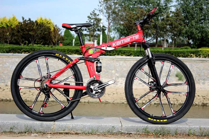 Manufacturers Wholesale 21speed Carbon Steel Frame Folding Mountain