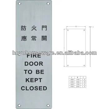 Hotel Fire Door To Be Keep Closed Door Sign Buy Closed Door Sign Keep Closed Door Sign Fire Door To Be Keep Closed Door Sign Product On Alibaba Com