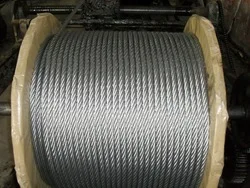 plastic covered wire rope cable