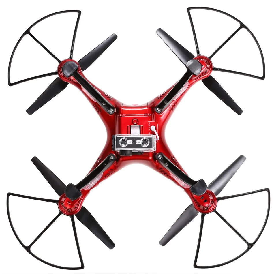 Barometer Set Height & Headless Mode Rc Quadrocopter Rtf Drone With 8mp