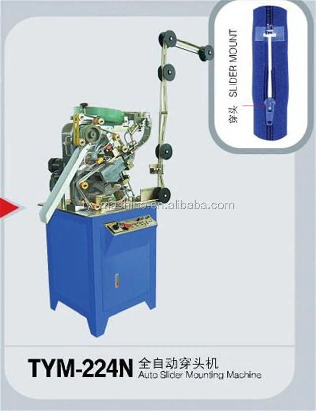 Auto Nylon Zipper Slider Mounting Machine Buy Zipper Slider Mounting
