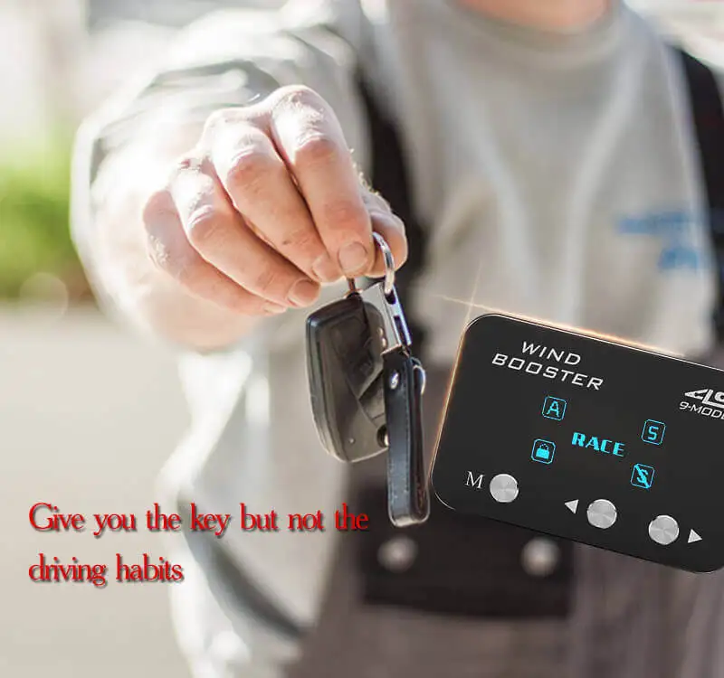 Wind Booster Car Tune Pedal Commander Power Boost 50 4s Electronic Throttle Accelerator