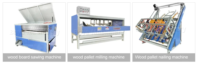 Automatic Wood Cutter Machine Pallet Block Cutting Saw Wood Pallet Cut off Saw