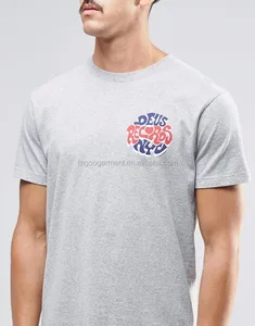 MGOO Garment Latest Designs Custom Grey Tshirt Printing Cut And Sew Apparel 60 Cotton 40 Polyester Tshirt MGOO Garment Latest Designs Custom Grey Tshirt Printing Cut And Sew Apparel 60 Cotton 40 Polyester Tshirt