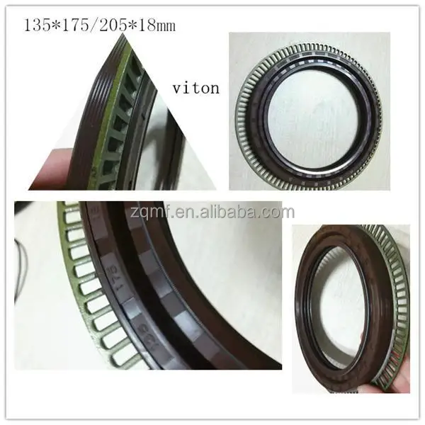 TC 30x75x10mm Nitrile Rubber Rotary Shaft Oil Seal with Garter Spring R23 