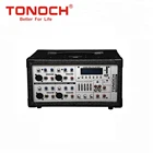 TONOCH OEM プロ 4 チャンネル内蔵 MP3 プレーヤー統合 USB SD bluetooth DJ 電源ミキサーボックス