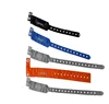 paper printing/nylon fabric rfid woven qr code passive wristbands/bracelet for hospital and amusement park