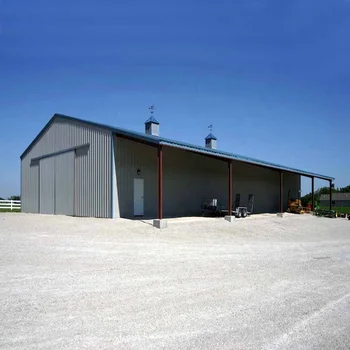 Prefabricated Steel Structure Farm Equipment Storage Sheds - Buy ...