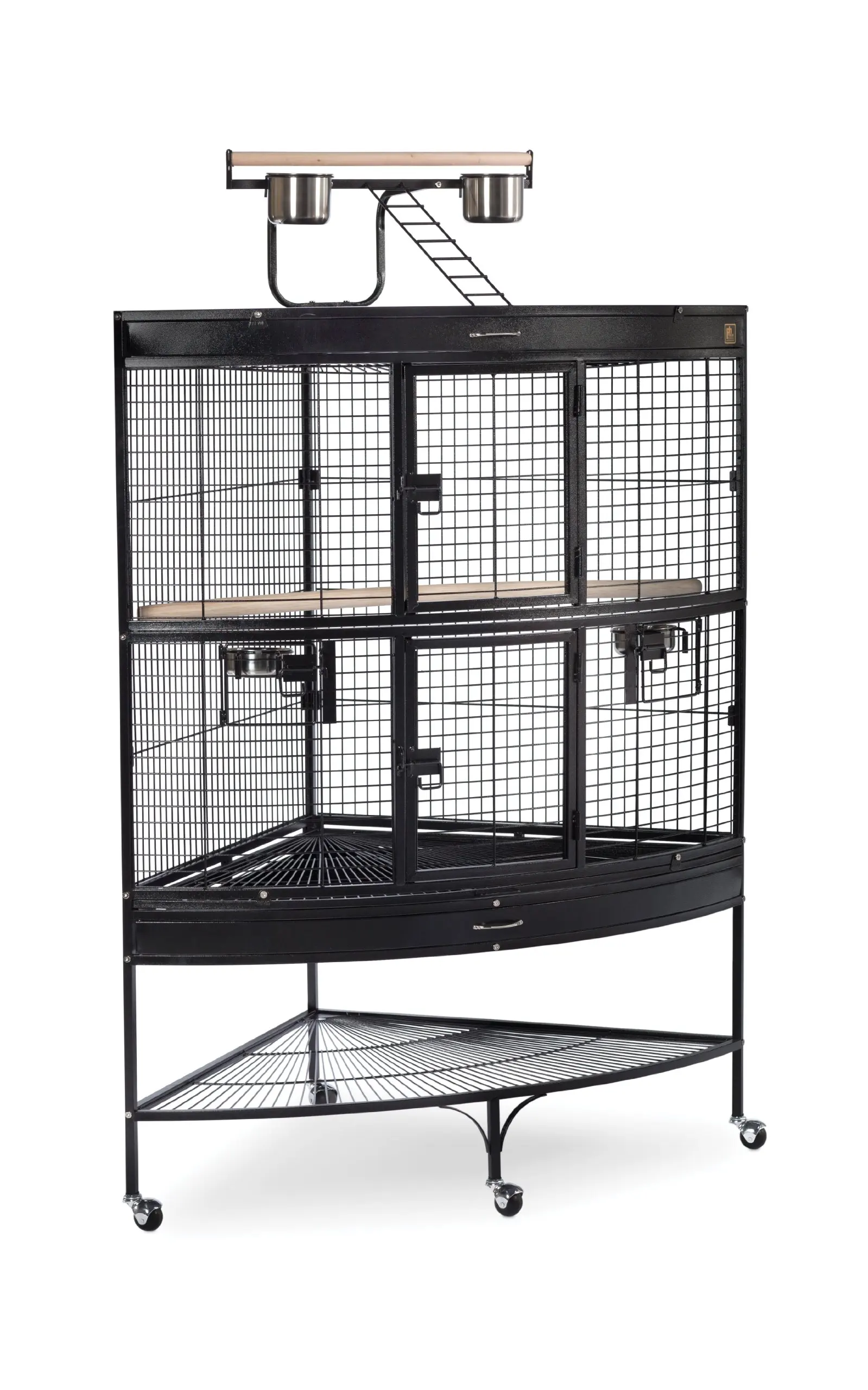 small corner bird cage