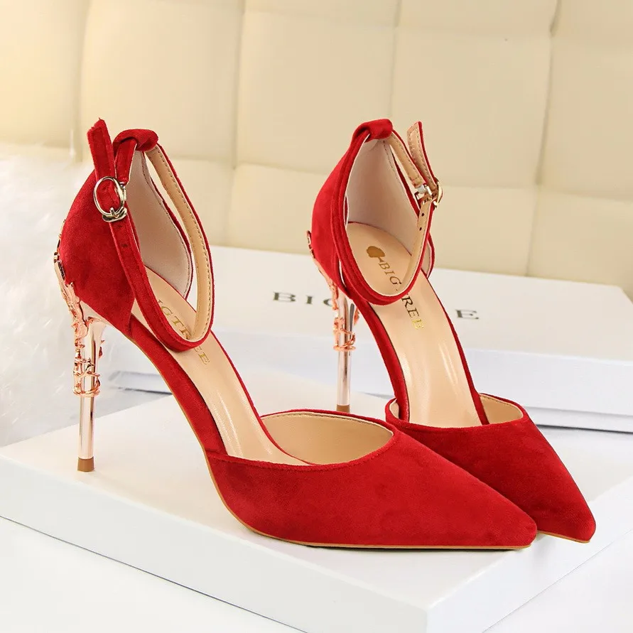 China Wholesale Sandals Open-toe Elegant Far Decor Women Shoes High ...