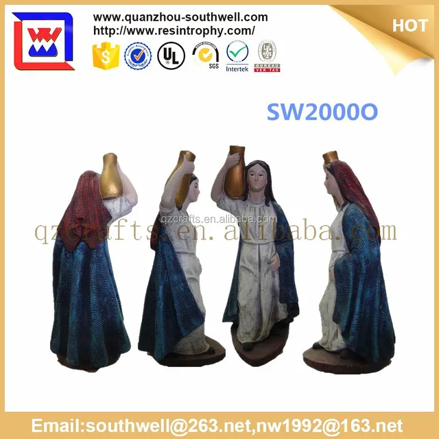 holy art&craft religious virgin mary figurines and polyresin virgin mary statue for sale