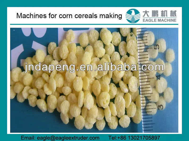 corn cereals making